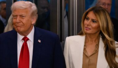 Trump Drags Melania to Double Date at JD Vance's House