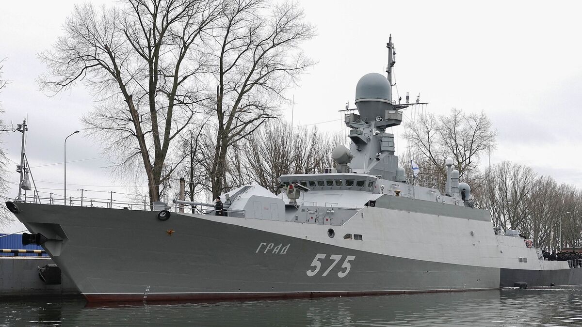 Guerre en Ukraine : « l’un des navires les plus modernes de Russie », Kiev frappe le bateau « Grad » porteur de missiles Kalibr