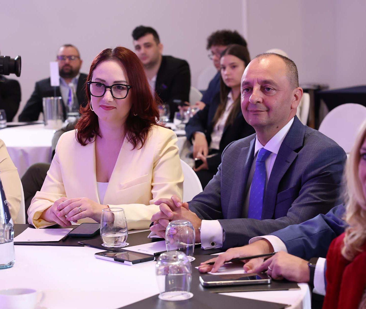 Parliamentary Secretary for Equality and Reforms Rebecca Buttigieg and Parliamentary Secretary for Social Dialogue Andy Ellul. Photo: DOI
