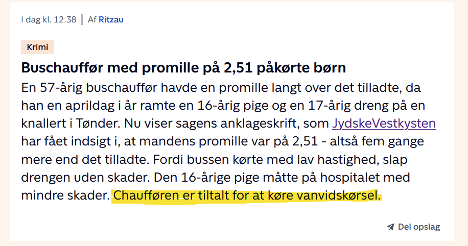 Mon politiet så konfiskerer bussen, lige som hvis det var en personbil?