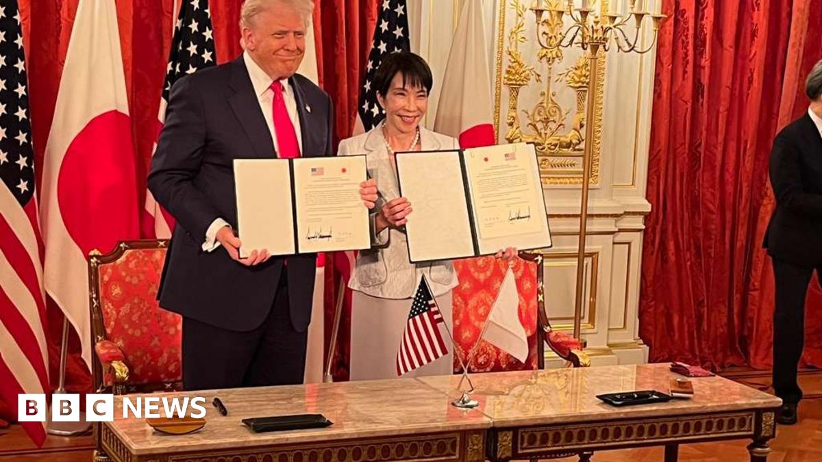 Trump and Takaichi sign trade and rare earths deals heralding 'golden age' of alliance
