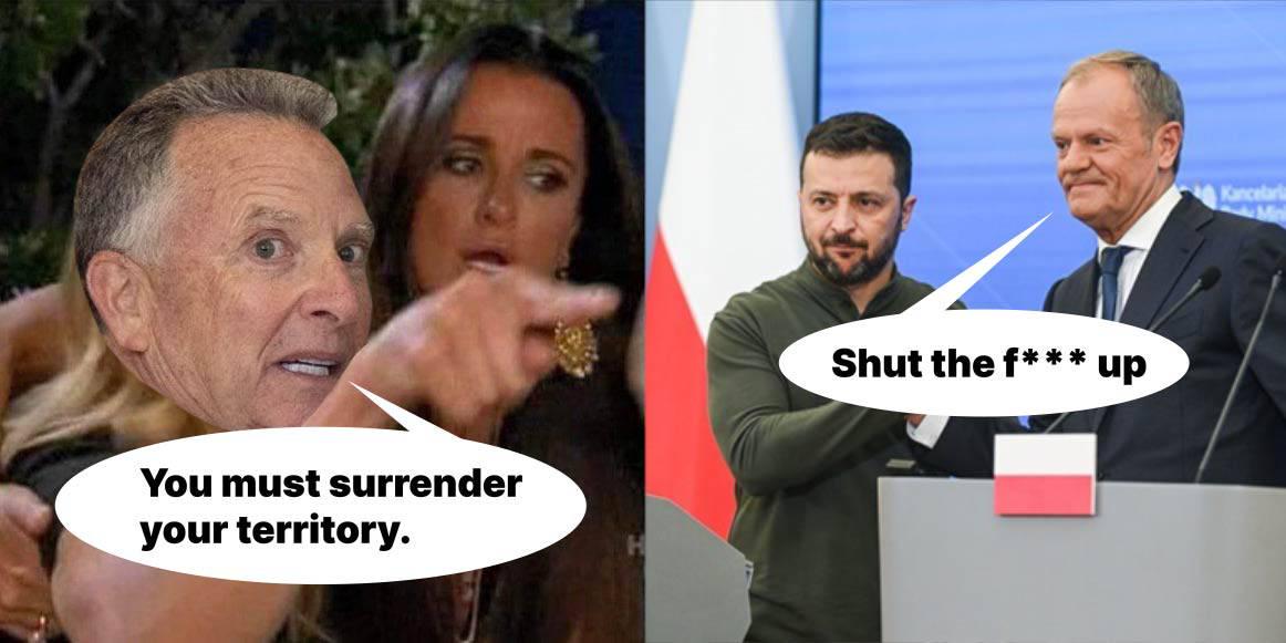 Polish PM Donald Tusk: “Ukraine alone decides its borders — not under pressure for concessions. The world must pressure Russia to stop the war. The West’s task is clear: arm Kyiv and impose real, effective sanctions.”