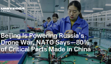 Beijing Is Powering Russia’s Drone War, NATO Says—80% of Critical Parts Made in China — UNITED24 Media