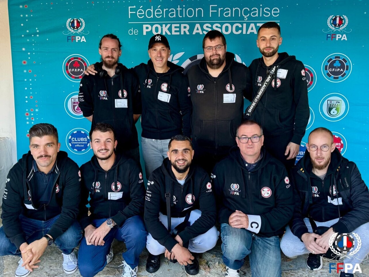 Le club de poker de Eu, en finale du championnat de France par équipe
