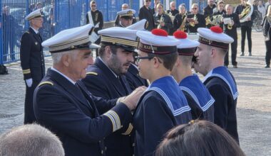 Les jeunes marins militaires de Dieppe ont été diplômés au château d'Eu