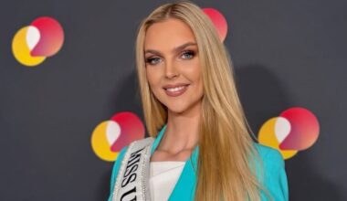 Miss Universe Estonia turns herself into a real-life Barbie (packaging included) to fly to Thailand
