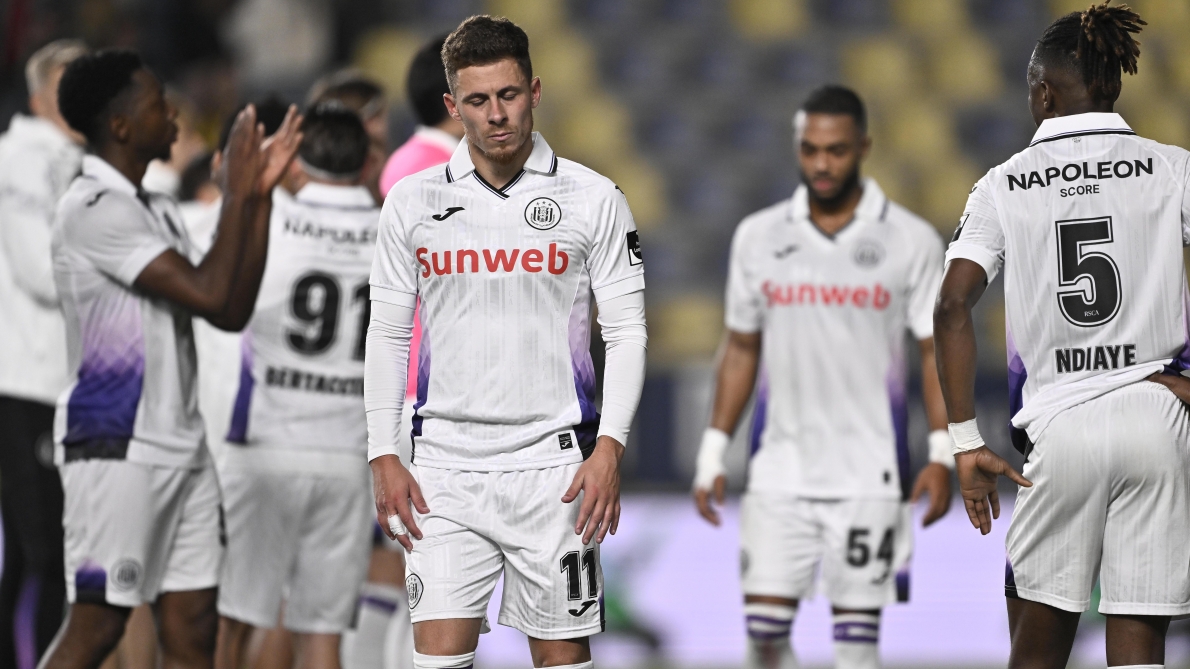 Anderlecht tenu en échec à Saint-Trond mais reste troisième au classement