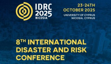 cover International disasters and risk conference taking place in Nicosia