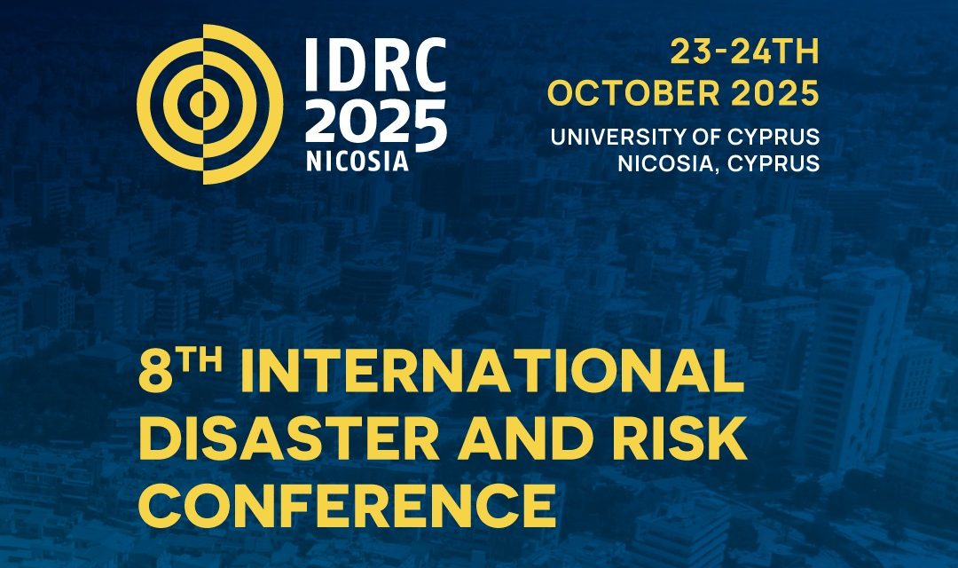 cover International disasters and risk conference taking place in Nicosia