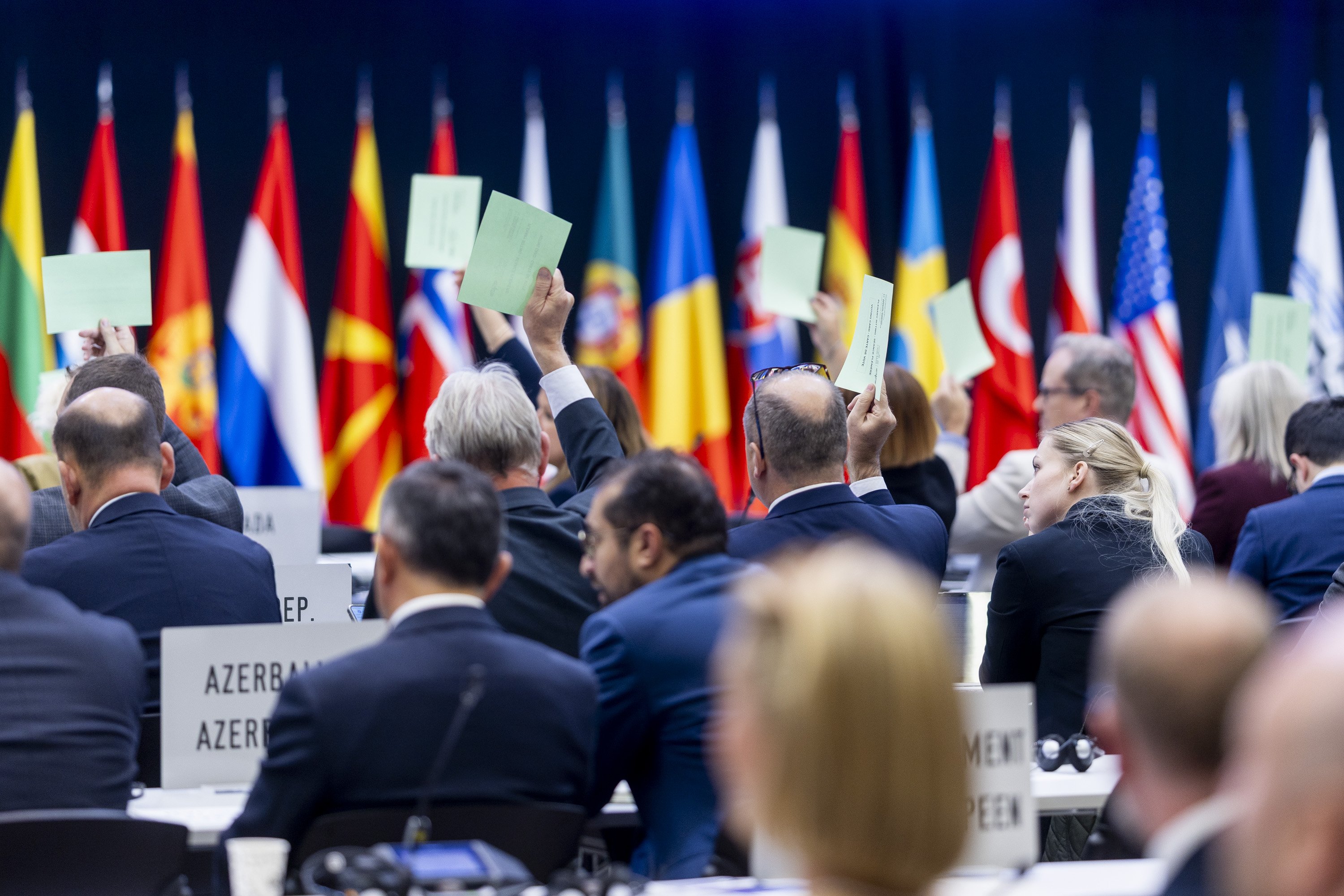 Vote à l'assemblée parlementaire de l'OTAN