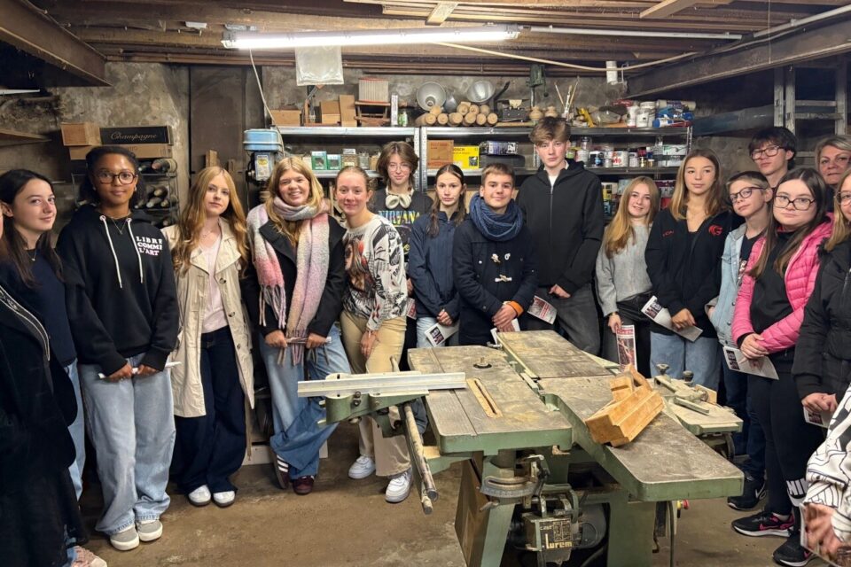 Une visite de l'atelier de fabrication des clavecins.