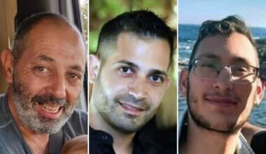 Hamas returns bodies of hostages Tamir Nimrodi, Uriel Baruch, Eitan Levy; 4th body a Palestinian - The Times of Israel