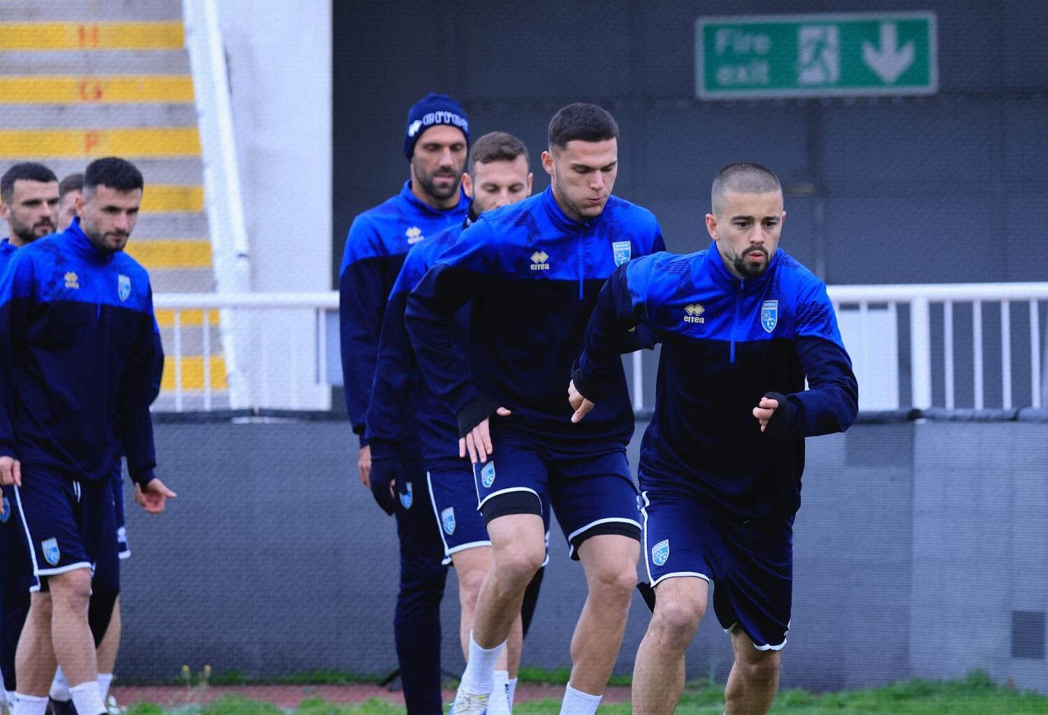 Dardanët with maximum dedication before the challenge with Slovenia