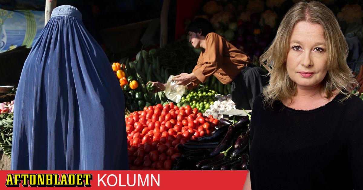 Jag finner burkan aggressiv mot både mig och bäraren