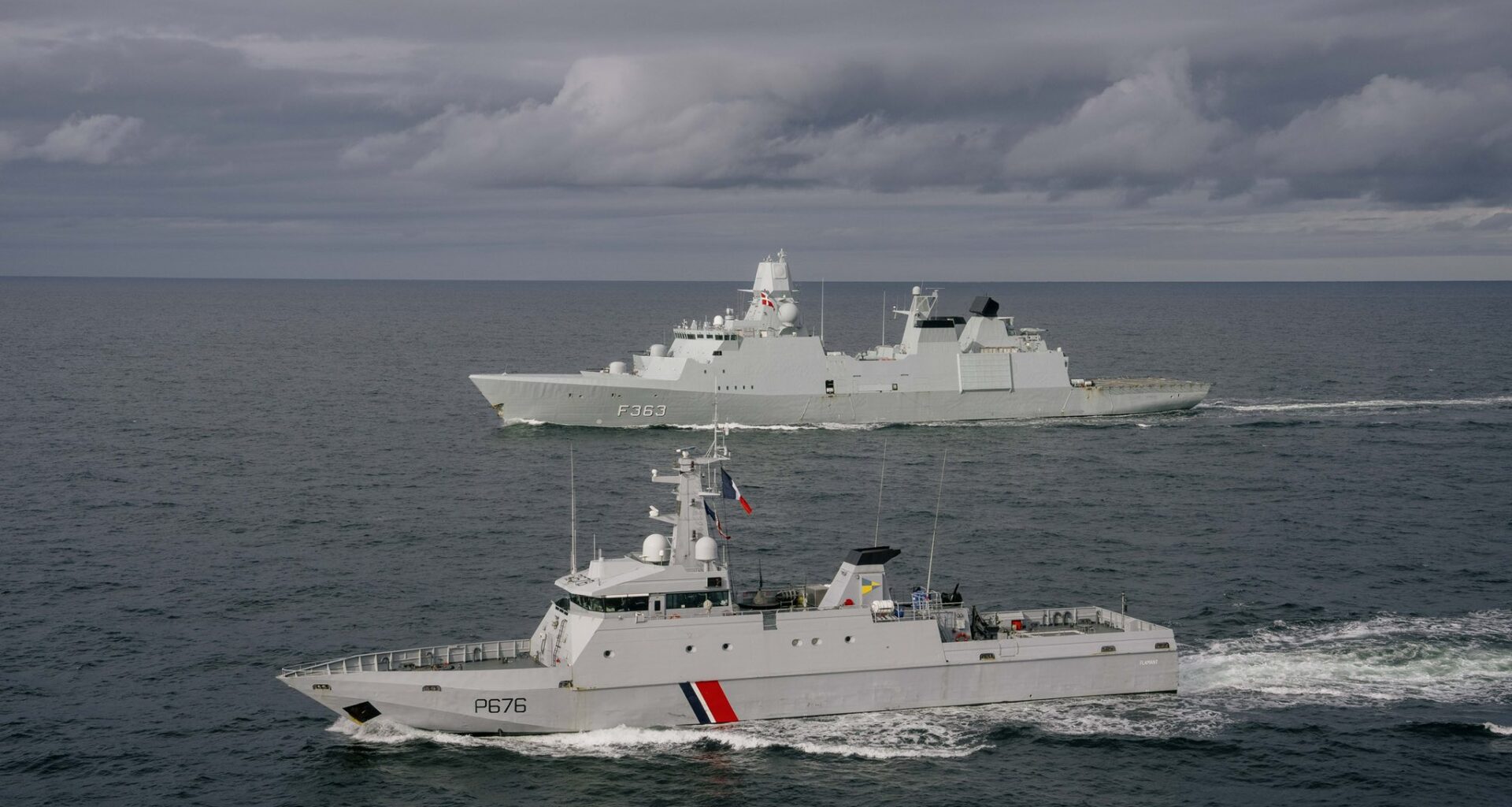 Le PSP Flamant participe à l’opération Baltic Sentry de l’OTAN