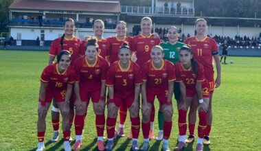 Montenegrin women's football team settles match with Croatia at halftime