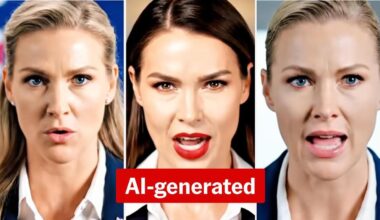The AI avatars rallying Australians to their cause