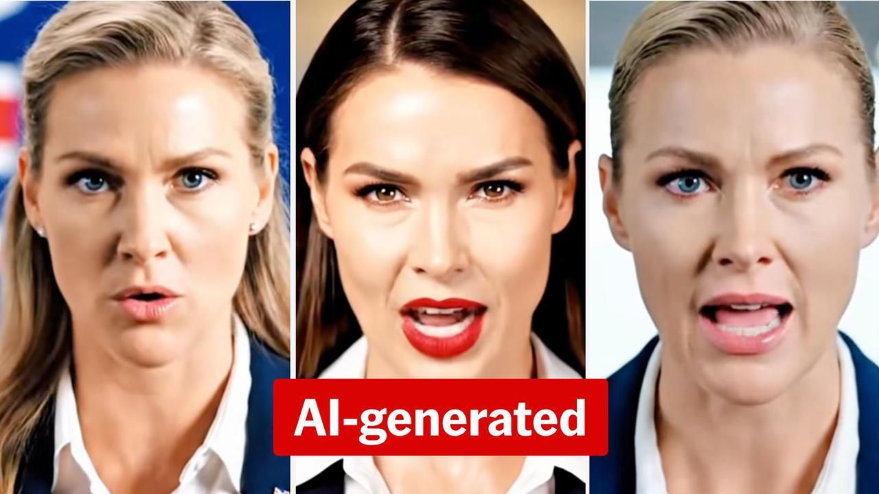 The AI avatars rallying Australians to their cause
