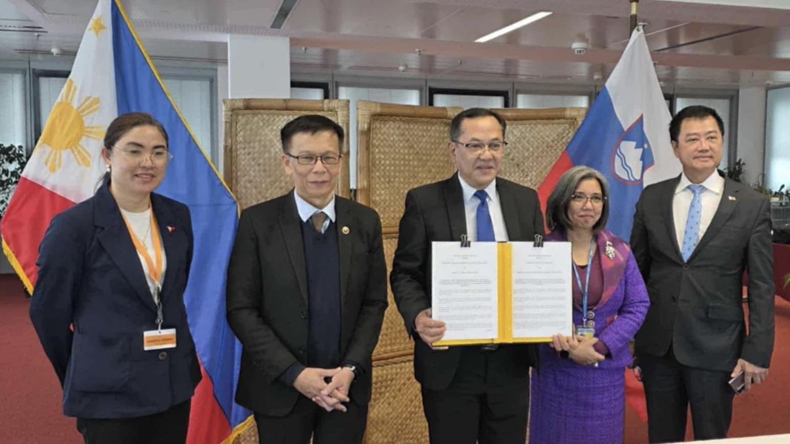 Philippines, Slovenia Ink Joint Declaration to Strengthen Labor Cooperation