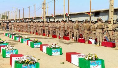 Remains of 46 Iran-Iraq war martyrs returned home through Shalamcheh border