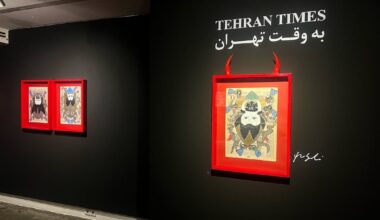 Yazdan Saadi’s "Tehran Times" exhibition revives Iranian mythology through contemporary art 