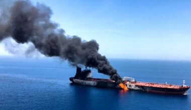Vessel which caught fire off Yemen coast not owned by Iran: Oil ministry