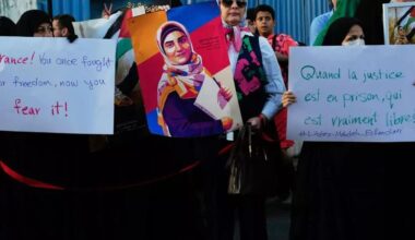 Iranian national Mahdieh Esfandiari freed from French prison on parole