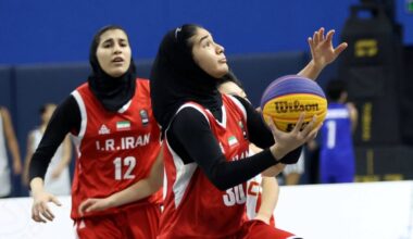 Iran’s girls’ 3x3 basketball win silver: 2025 AYG