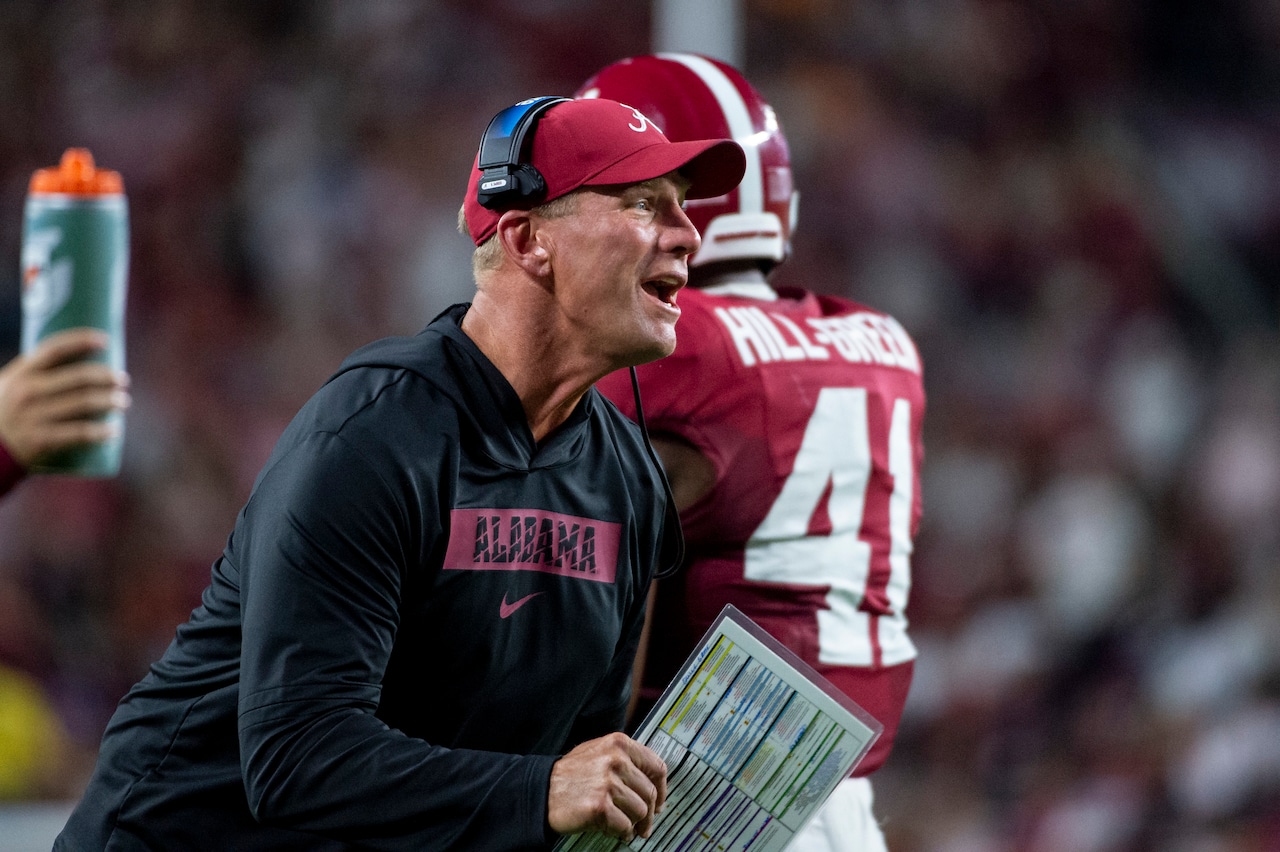 Alabama football: Kalen DeBoer shows more energy before Tennessee win