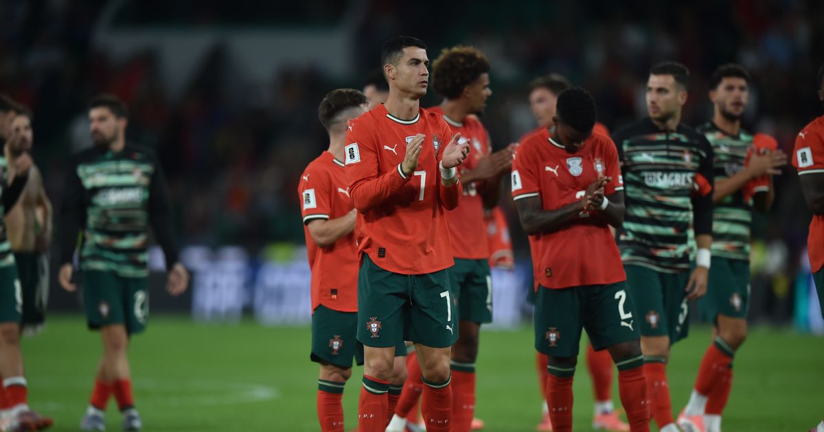 A reação de Cristiano Ronaldo ao empate com a Hungria