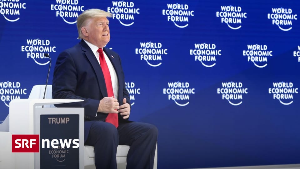 Kann der Bundesrat Donald Trump am WEF in Davos besänftigen? - News