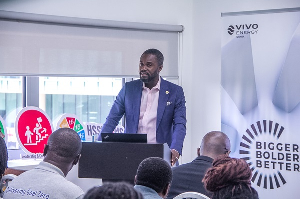 Dr Riverson Oppong is the CEO of the Association of Oil Marketing Companies