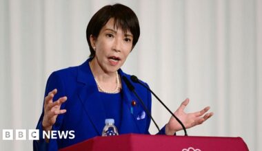 Japan stocks hit record after ruling party names pro-business leader