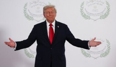 President Trump, in Sharm El Sheikh, Egypt, on Monday, said, “First we have to get Russia done. We gotta get that one done."