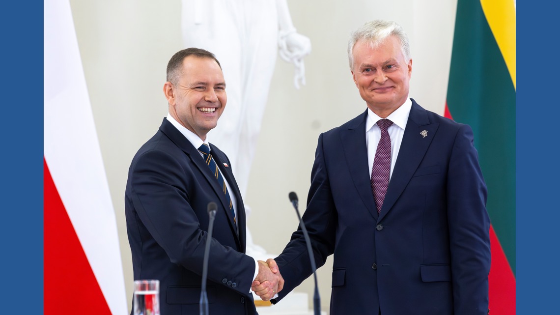 New road linking Baltic states to Poland opens at a time of tensions with Russia