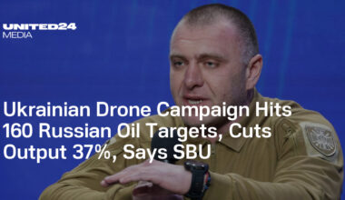 Ukrainian Drone Campaign Hits 160 Russian Oil Targets, Cuts Output 37%, Says SBU — UNITED24 Media