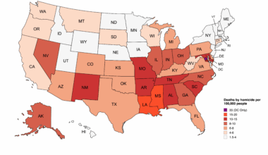 [OC] Homicide Rate by State (2023)
