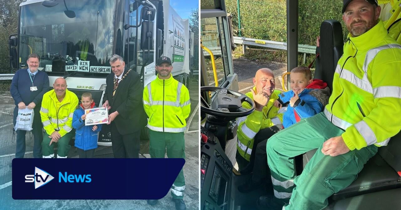 Schoolboy who went viral for friendship with binmen given kindness award