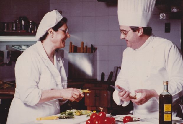 Nadia e Aimo in una foto d'archivio. Si incontrarono per la prima volta nel 1946: Aimo aveva 12 anni, Nadia 4
