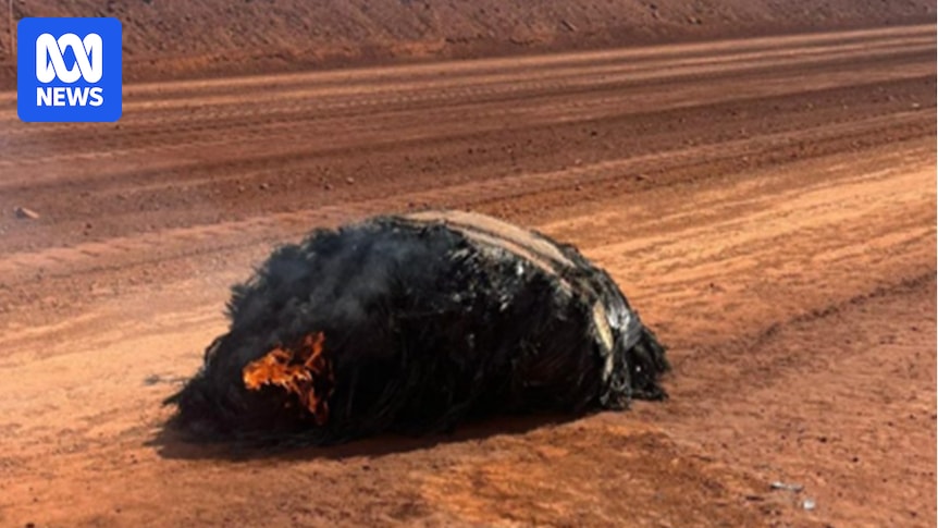 Possible space junk found near Western Australian mine site