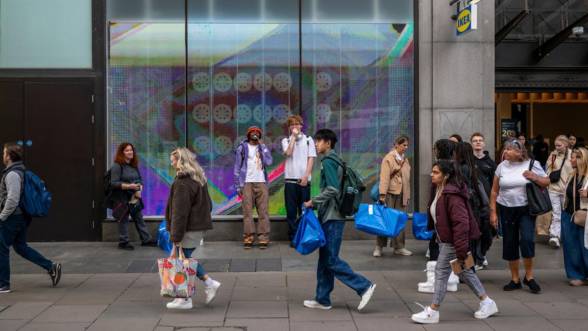 London hits record high as UK shop price inflation slows and rate cut bets rise