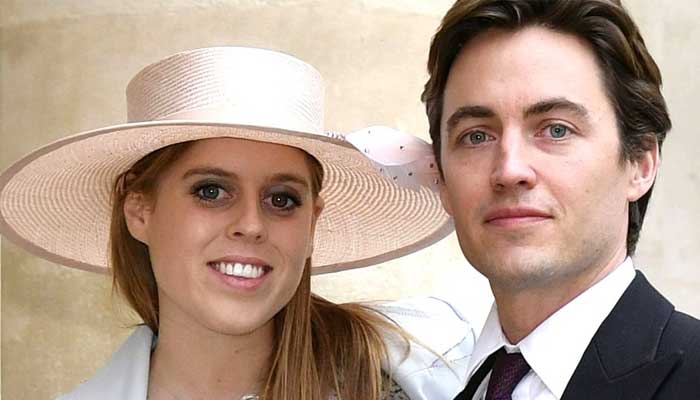 Prince Beatrice with husband Edo Mapelli Mozzi: File photo