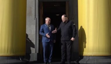 Lithuanian parliament speaker makes first visit to Ukraine