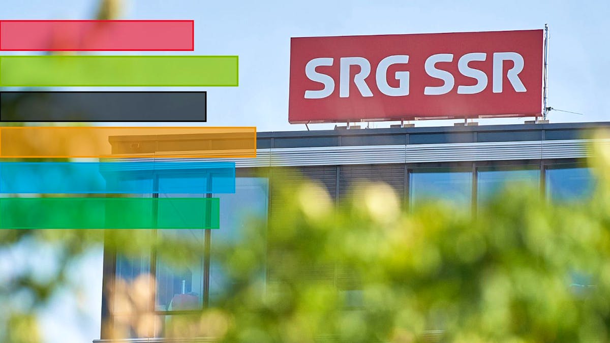 SRG unter Druck: Mehrheit der Schweizer unterstützt Halbierungsinitiative