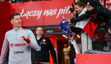 Prieš rungtynes su Lietuva lenkai šventė pergalę
