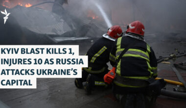 Kyiv Blast Kills 1, Injures 10 As Russia Attacks Ukraine’s Capital