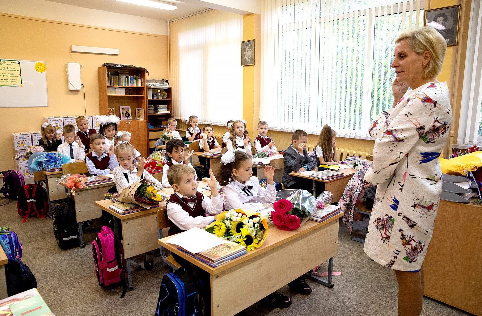 Vladimir Putin's Ukraine war is propagandized in Russian schools.