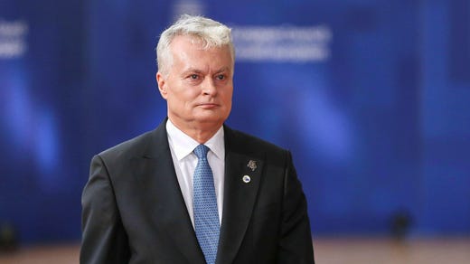 Litauens president Gitanas Nauseda.