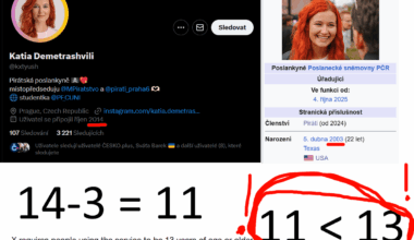 Tak když už na pirátku někdo vytáhl párno posty, tak věděli jste, že si ilegálně založila účet?! Nesplňovala věkovou hranici v době založení tehdy Twitter účtu.