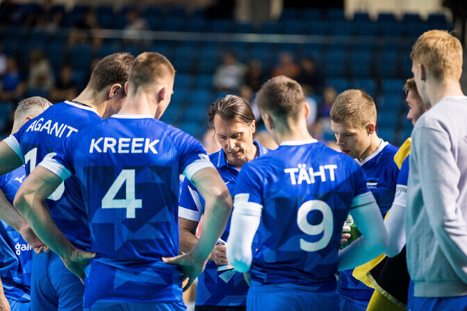 Eesti võrkpallikoondis kohtub EM-il ka Cretu juhendatava Serbiaga | Võrkpalli Eesti koondis